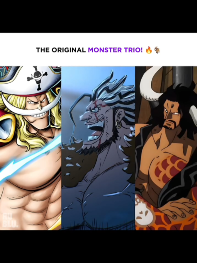 This is Loyalty! 🫡🔥 In the latest One Piece Manga chapter (1162), even though Whitebeard and Kaido won't gain anything by helping their captain Rocks D. Xebec yet, they chose to stand with him against World's most dangerous threat - IMU.  These 3 are surely the Original Monster Trio.  #onepiece #onepiecemanga #rocksdxebec #edwardnewgate #kaido 