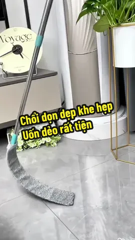 Chổi dọn dẹp gầm giường các khe hẹp, có thể uốn cong linh hoạt #dondepnhacua #choiquetnha #choilaubuidanang #choiquetgamgiuong #giadungtienich 