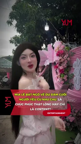 Mia Lê về dự đám cưới của Như Chu #miale #tiktok #nhuchu #tiktok #showbiz 