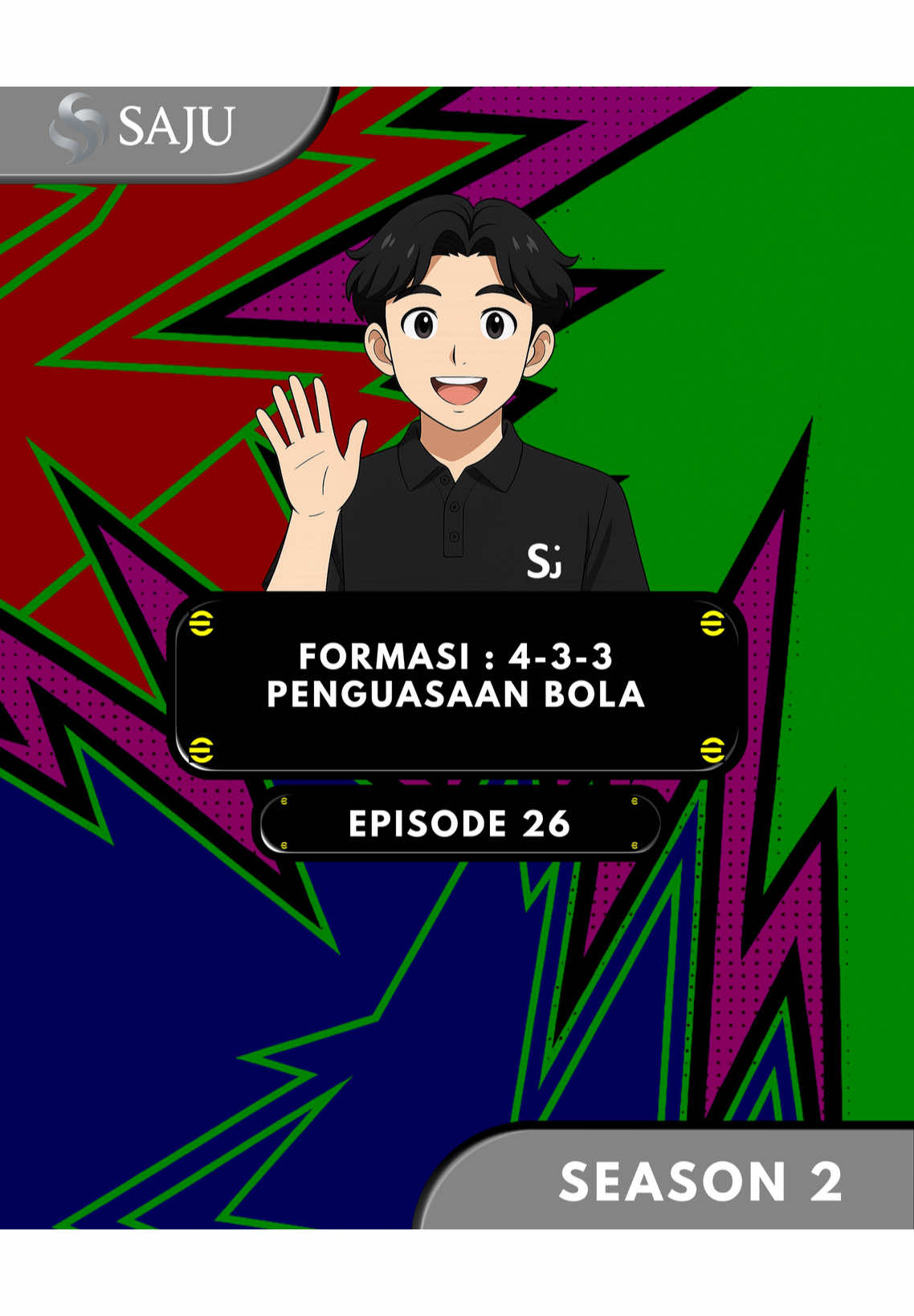 Formasi 4-3-3 Penguasaan Bola | eFootball2026 📌 Jasa setting taktik & racik pemain 📌 Grup komunitas eFootball 📌 DM / cek bio sekarang! #capcut #efootball2026 #efootballmobile #formasiefootball #sajufootball 