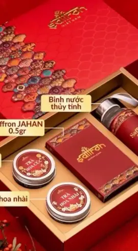 20/10 này, quà phải vừa đẹp vừa tốt cho sức khoẻ! 💖 Set Trà Saffron Jahan cao cấp, giúp mẹ và người yêu ngủ ngon, da đẹp, tinh thần thư thái. Món quà sức khỏe tinh tế nhất mùa lễ này! Mua ngay nha! 🎁 #QuàTặngSứcKhỏe #SaffronJahan #20thang10 #quatangme #quatang 