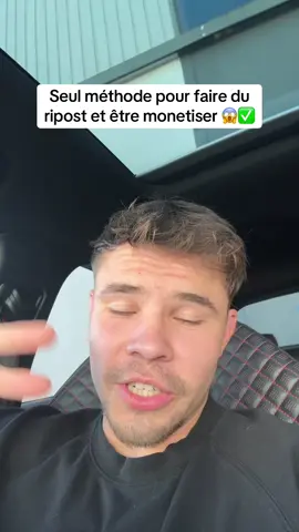 Seul méthode pour faire du ripost et être monetiser 😱✅#methode#buisness#ripost#viral 