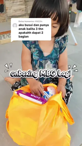 Membalas @rf453in ini 2 bagian ya, buat busui sama balita untuk 4 hari.bunda2 ada yg blm dapat MBG ini??  #makanbergizigratis #mbg #mbgbumilbusuibalita #pembagianmbghariini😊😊 