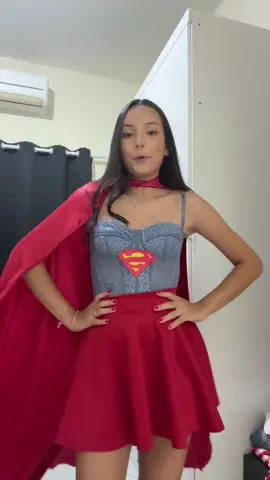 ficou incrível véi #superman #halloween #foryoupage #fantasia #viral 