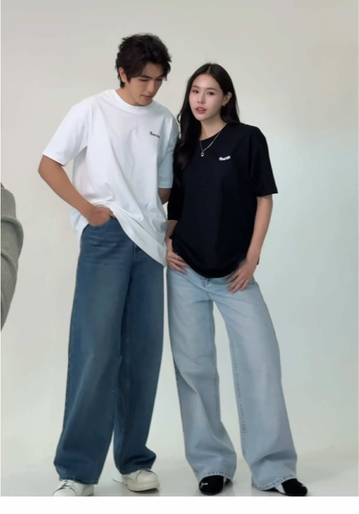 กางเกงยีนส์ Unisex รุ่นฮอตSARAN 👖✨ #ยีนส์ #ยีนส์saran #ยีนส์พี่หมวย #กางเกงยีนส์ #saran #saranjeans #OOTD #outfitideas #grwm 