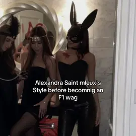 dark feminine energy 🌑  @Alexandra Saint Mleux  #f1wag #xyzbca #alexandrasaintmleux #fyp 