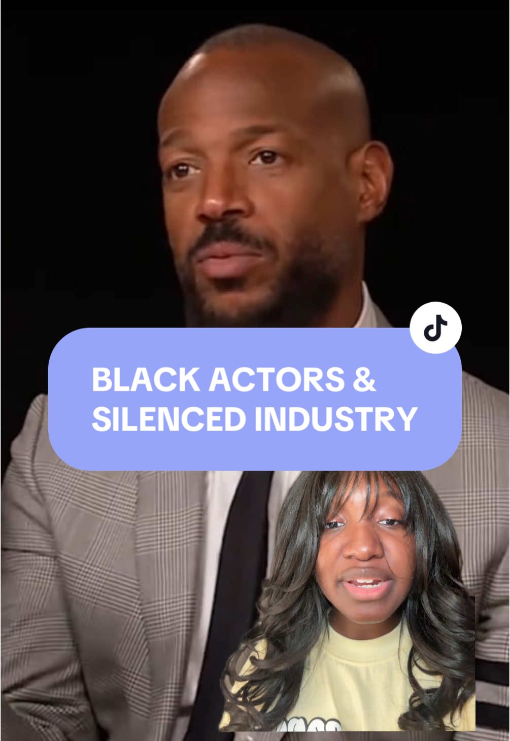 Marlon Wayans and Julia Fox Interview😳 why does she talk over him? #marlonwayans #juliafox #bafta #himmovie #blacktok #BlackTikTok #tiktokpartner #blackactors