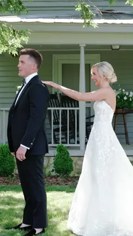 First Look#foryou #couple #viral #groom #wedding #bride #Love #moment 