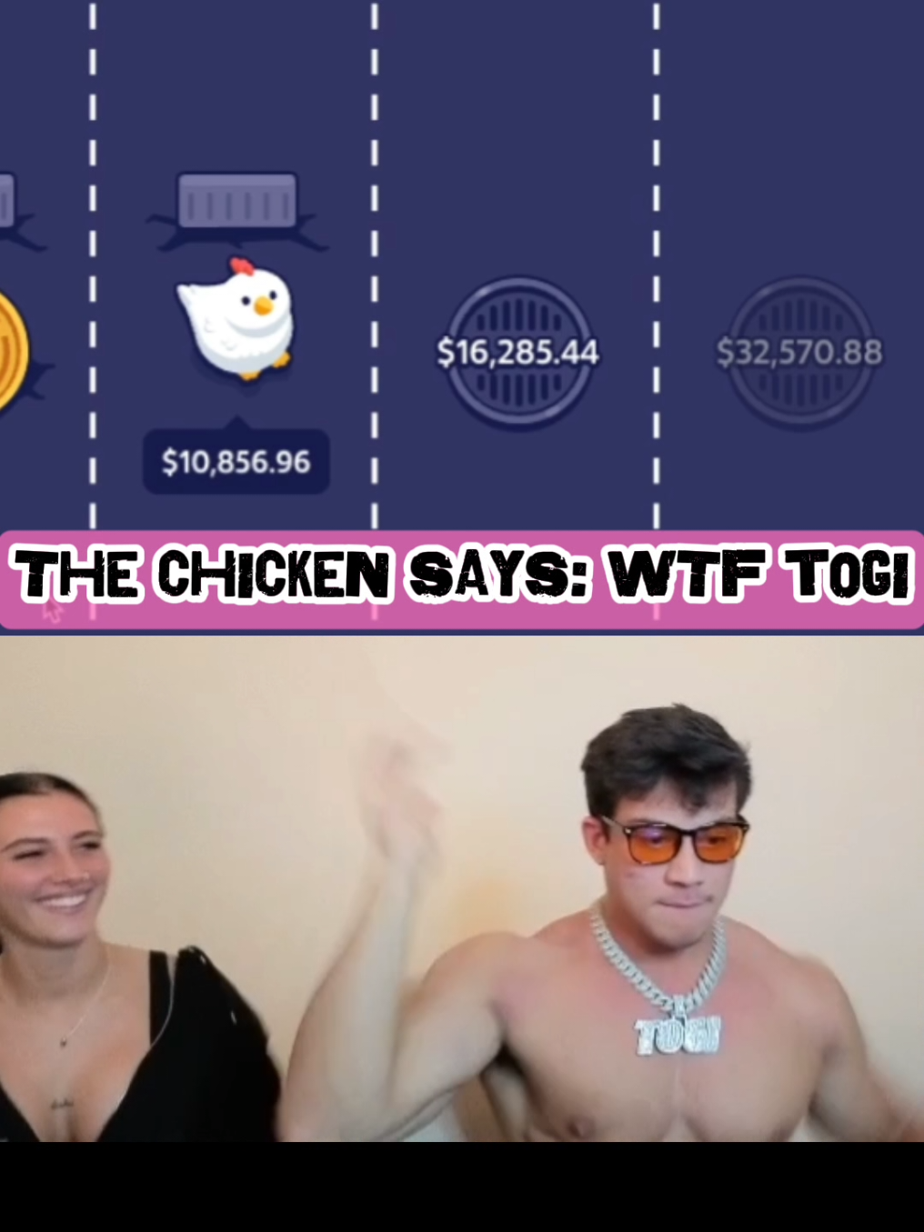 CHICKEN' says: WTF TOGI #fyp #kickstreaming #togi #clips 