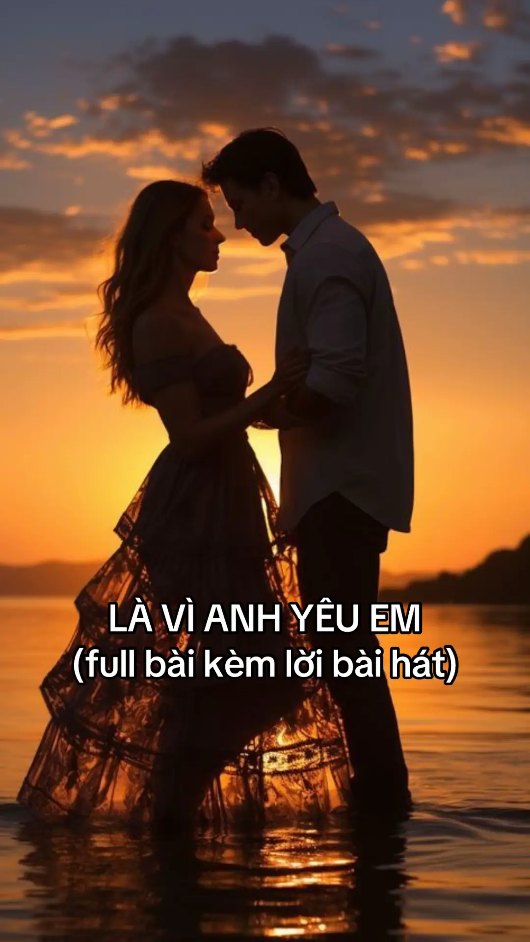 Anh từng đứng giữa mưa đêm Dõi theo em tới tận bậc thềm Mà Người anh thương chẳng hề hay một kẻ thầm yêu em đến hao gầy Thấy em khóc Vì một người chẳng nắm lấy tay em Anh chỉ biết lặng im Nuốt hết yêu thương vào lòng đêm Là vì anh yêu em Nhưng chưa từng chạm được trái tim em Chỉ là đốm lửa nhỏ nhoi Làm sao để soi sáng cả bầu trời Nhưng vì anh yêu em Là một tình yêu chẳng cần gọi tên Nếu như một ngày Có ai thật lòng đắm say Như anh Xin hãy đón vào thế giới riêng em sau này Đêm nào anh cũng mơ về Nụ cười em sao dịu dàng như thế Mà người ơi em đâu có hay Một kẻ nghĩ về em suốt đêm ngày Anh biết rồi Em trao hết con tim cho người chẳng xứng đôi Làm em khóc không thành lời Anh cũng đau lòng thế thôi Là vì anh yêu em Nhưng chưa từng chạm được trái tim em Như là đốm lửa nhỏ nhoi Làm sao để soi sáng cả bầu trời Nhưng vì anh yêu em Là một tình yêu chẳng cần gọi tên Nếu như một ngày Có ai thật lòng đắm say Như anh Xin hãy đón vào thế giới riêng em sau này Anh chẳng buồn đâu Biết rằng đúng người nhưng chẳng đủ phép màu Giữa ngã rẽ đời nhau Anh chọn đứng sau Dẫu đời bể dâu Câu chuyện kết thúc từ khi bắt đầu Là vì anh yêu em Nhưng chưa từng chạm được trái tim em Như là đốm lửa nhỏ nhoi Làm sao để soi sáng cả bầu trời Nhưng vì anh yêu em Là một tình yêu chẳng cần gọi tên Nếu như một ngày Có ai thật lòng đắm say Như anh Xin hãy đón vào thế giới riêng em sau này #binhle719 #nhachay #xuhuongtiktok 