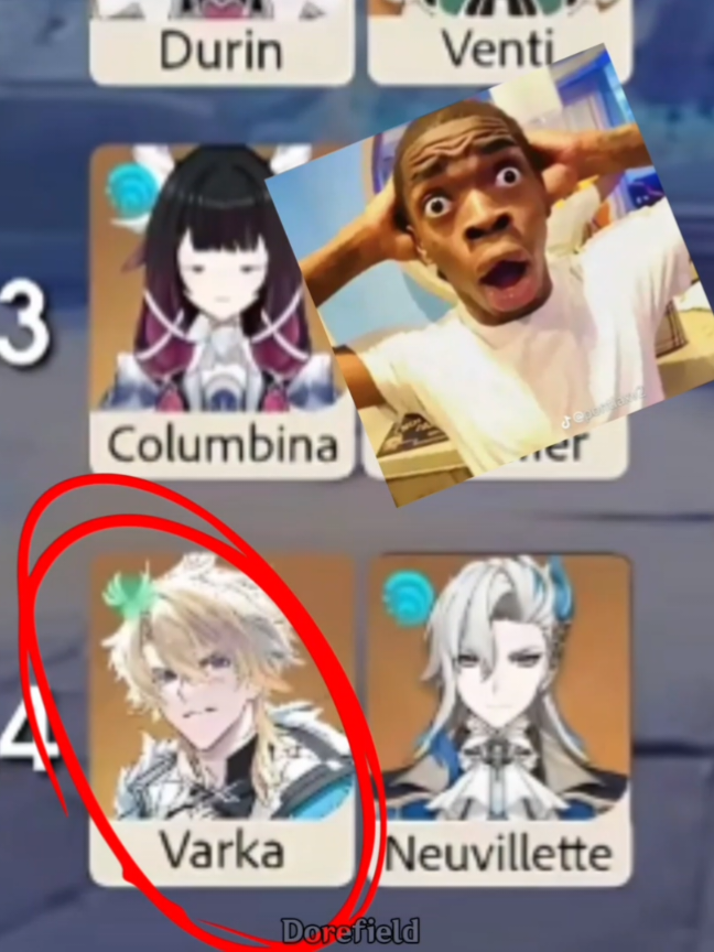 f2p player😂#genshin #GenshinImpact #meme #nefergenshin #fyp 