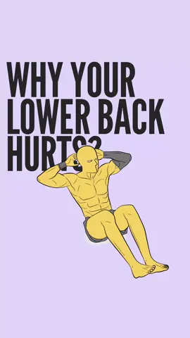 Your abs burn. Your back screams. But what if the pain isn’t coming from your back at all? 👀 #absworkout #Fitness