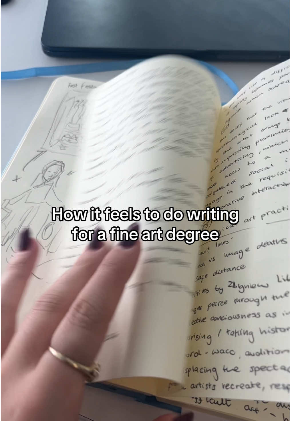 Literally WHAT is any of this on about why is every assignment so VAGUE #artistsoftiktok #artschool #artiststruggles #relatable  #creatorsearchinsights 