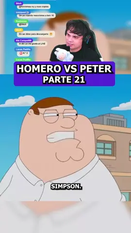 ¡Simpson, Griffin… ya se odian! 😆⚡ #PadreDeFamilia #LosSimpsons #CrossoverAnimado #ComediaTV #HumorAnimado