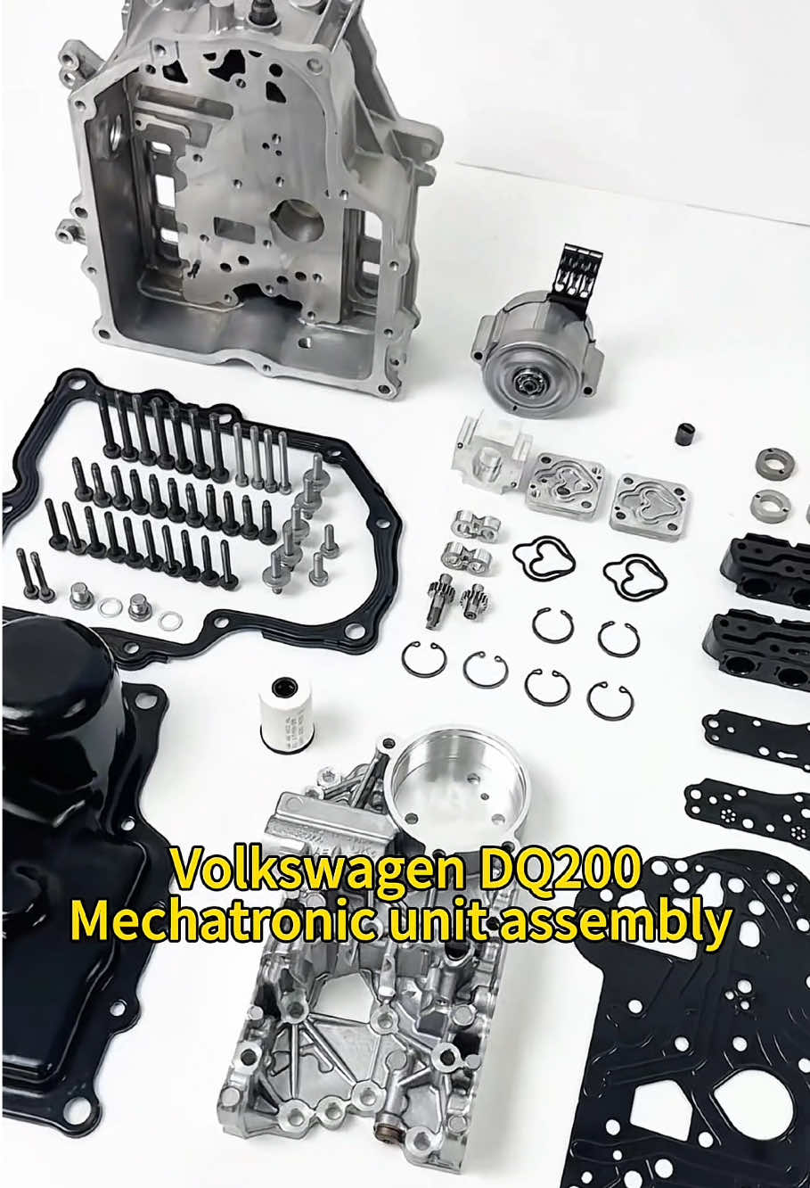 🛠️🚗Volkswagen DQ200 Mechatronic unit assembly #volkswagen #DQ200 #gearbox #transmission #fyp 