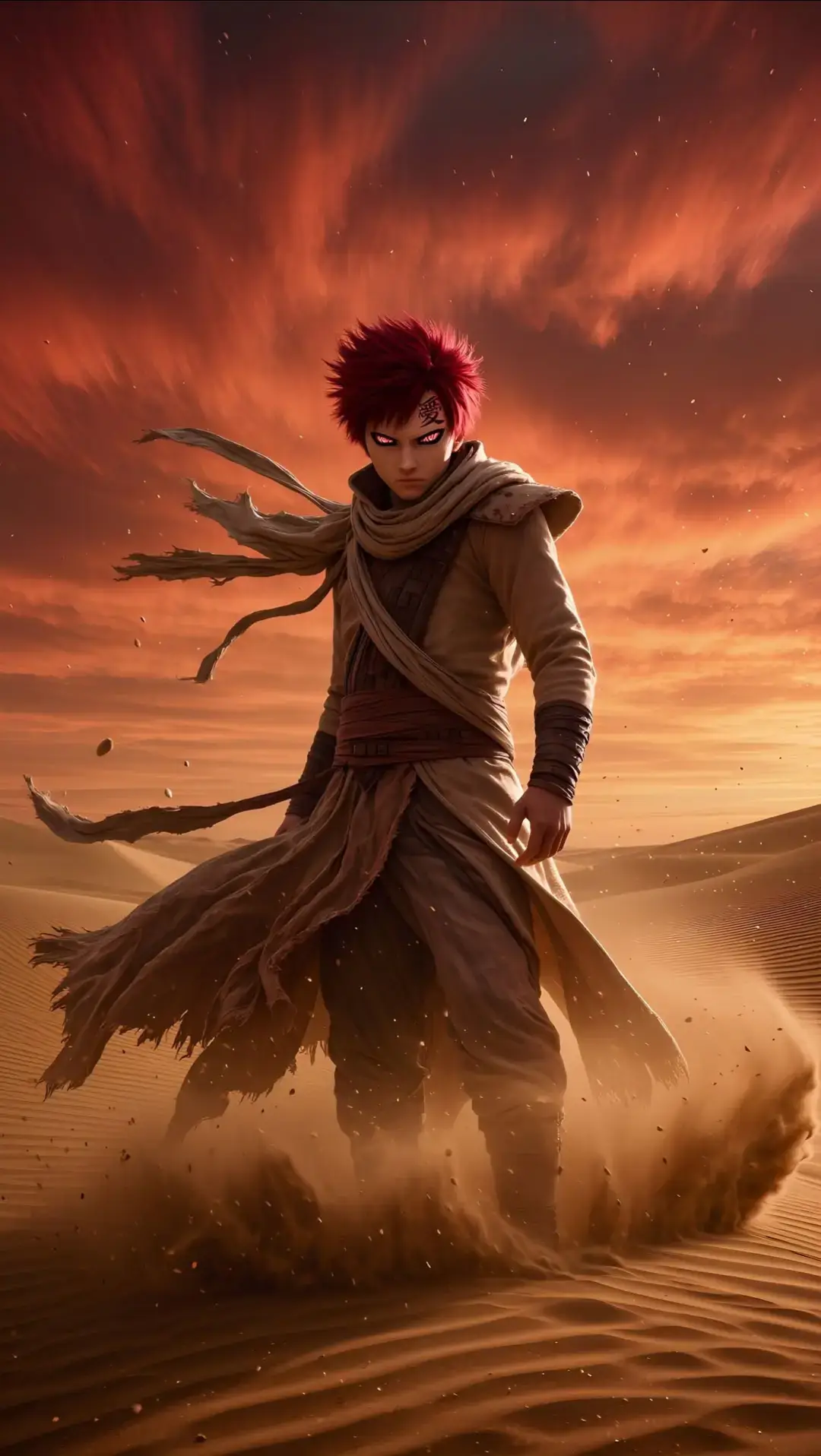#gaara #narutoshippuden #wallpaper #fondodepantalla #animewallpaper 