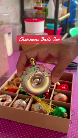 42PCS 2025 Christmas Balls Set #christmasdecor #christmasball #christmasballs #christmasdecorations 