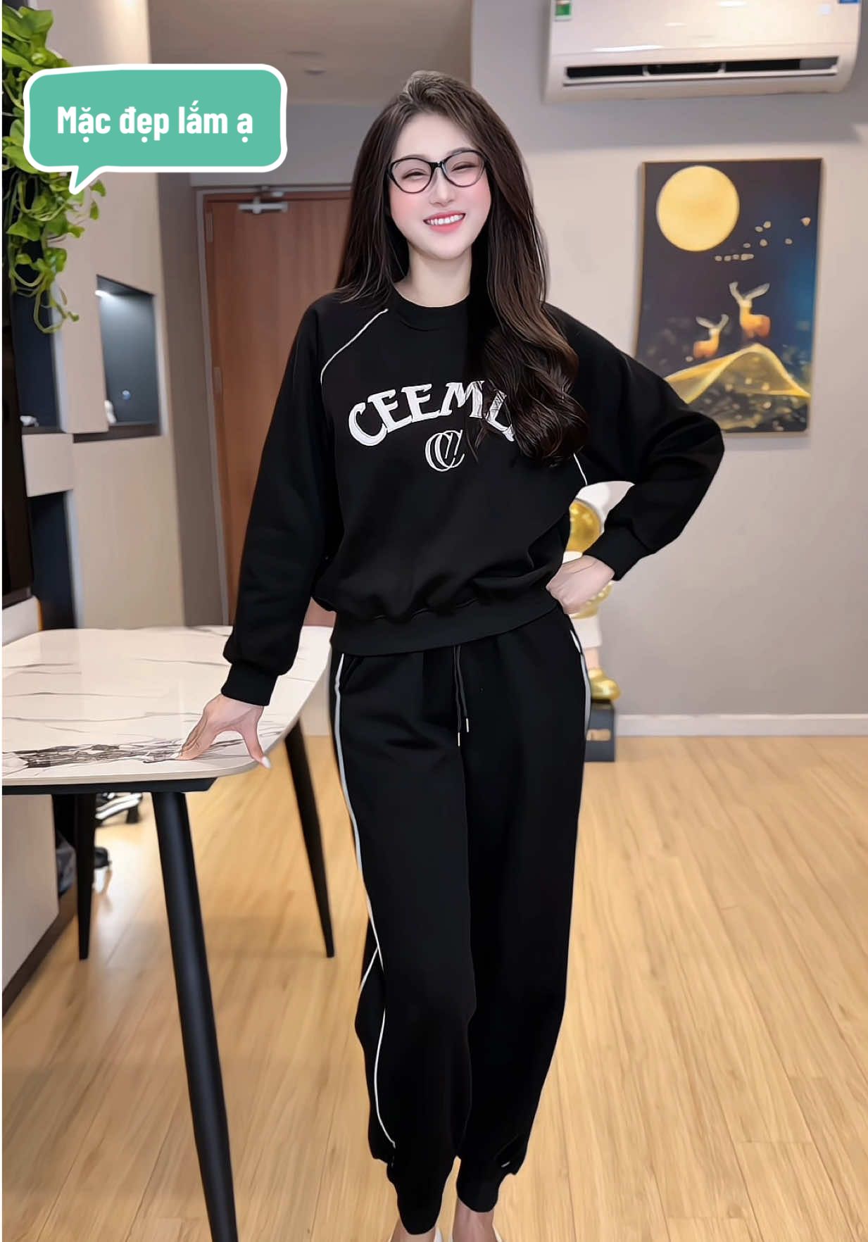 Mặc đẹp lắm ạ #xuhuong #thoitrangnu #setni #boni 