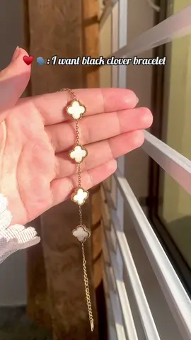 Two moods. One bracelet. The double-sided clover— for when you can’t pick just one 🤍🖤 #relateable #foryou #explore #foryoupage #explore @TikTok 