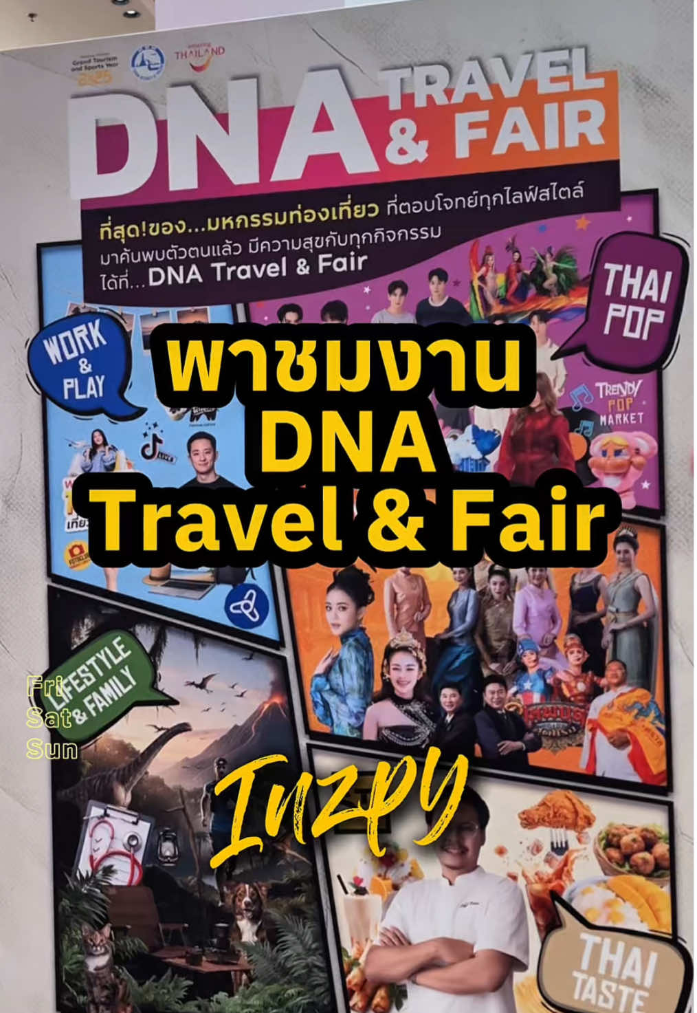 ✨ พรุ่งนี้วันสุดท้ายแล้วนะ! ไปกันรึยัง? ✨ ใครยังไม่ได้ไป DNA Travel & Fair บอกเลยว่าต้องรีบ! งานนี้เหมือนยกโลกทั้งใบมาไว้ที่ศูนย์ฯ สิริกิติ์ ครบทั้งเที่ยว ช้อป ชิลล์ และชิมในที่เดียว 🍃 เดินเริ่มจากโซน THAI POP ที่รวม Art Toy หายาก ศิลปินแฟนดอม และของแท้จาก GMMTV ต่อด้วย SIAM STYLE สัมผัสเสน่ห์ไทยแท้ ลองดูดวงกับ “อาจารย์แห้ว ศาลเจ้าพ่อนาคราช” ก็ได้ฟีลดีไม่เบา 🔮 สายคาเฟ่ต้องไม่พลาด WORK & PLAY กับนิทรรศการภาพถ่าย “Next Destination” และกาแฟหอม ๆ จากพันธุ์ไทย ส่วนครอบครัวมากันครบ จัดเลย LIFESTYLE & FAMILY เพราะมี Jurassic World Experience และโซนสัตว์เลี้ยงสุดน่ารัก 🦖🐾 ปิดท้ายด้วย THAI TASTE ที่รวมร้านเด็ดทั่วไทย พร้อม Chef Workshop ใกล้ชิดแบบตัวต่อตัว 🍜 ทุกยอดใช้จ่ายครบ 100 บาท ยังได้ 10 คะแนนสะสมไว้แลกของรางวัลและสิทธิ์กิจกรรมพิเศษด้วยนะ! 📅 ถึงแค่ 12 ต.ค. 68 วันสุดท้าย! 📍 ศูนย์ฯ สิริกิติ์ Hall 3–4 ชั้น G | 10.00–21.00 น. #DNAtravelandfair #AmazingThailand #inzpy 