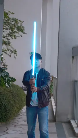 Introducing the real retractable lightsaber V3 :) build vlog will be up in 2-3 weeks! #engineering #lightsaber #diytech 