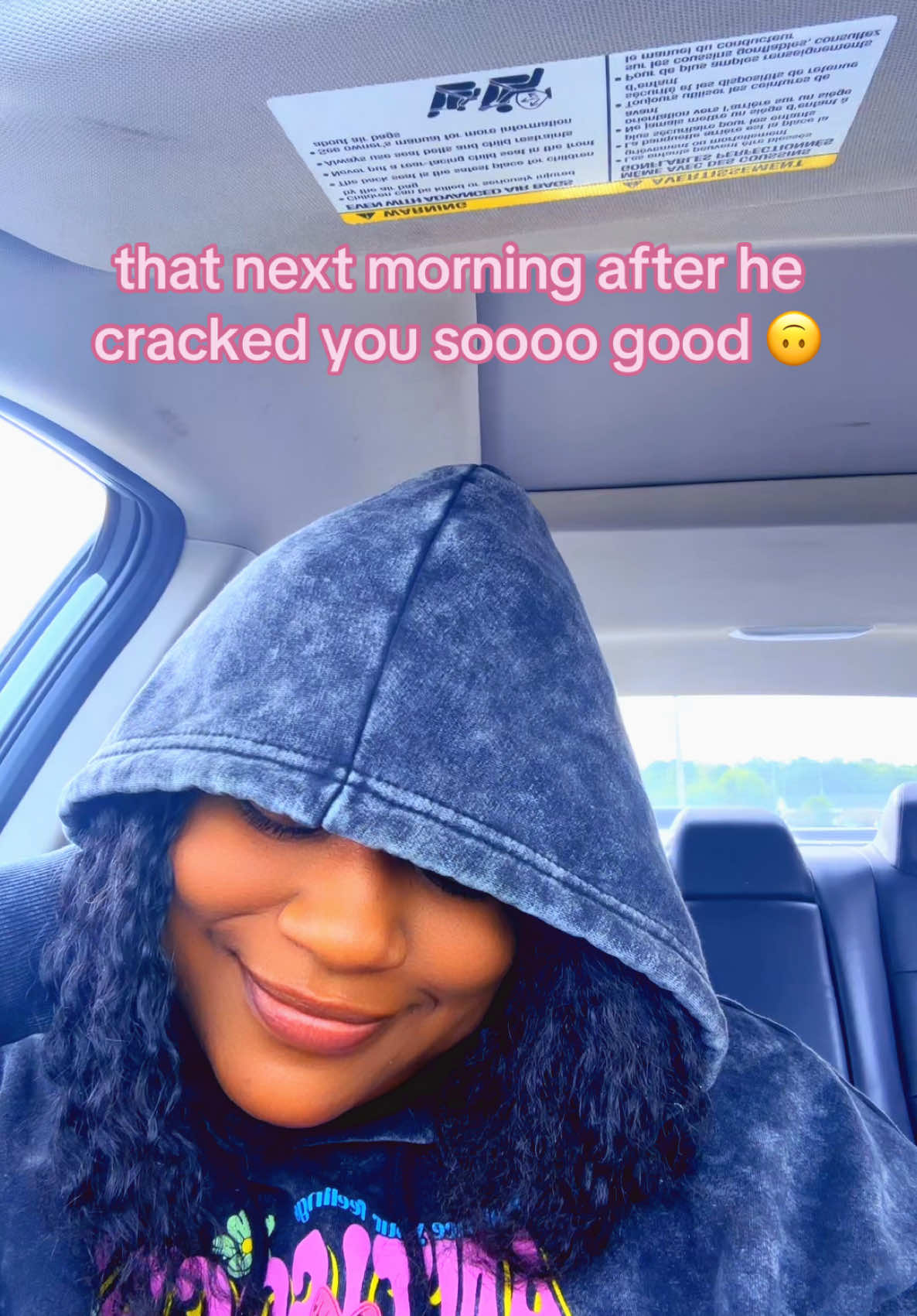 - you da boss babeeee 😘 #inthecar #relatable #pov #foryou #lovergirl #situationship #myman #vlogtober #day10 #brienichole #southcarolina 