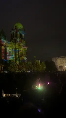 Berlin festival of lights and music 🌈 you look really looked perfect tonight Berlin #music #germany #travel #foryou #viral 