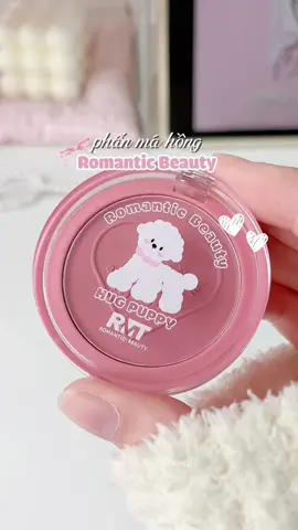 Má hồng thôi có cần xinh vậy hôngg 🎀✨ #romanticbeauty #mahong #makeup #reviewlamdep 