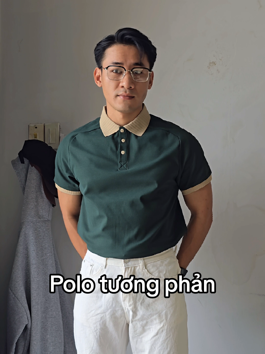 Mẫu mới này đã kiểm tra 😎 #chuvietday #outfit #thoitrang #aopolo #aopolocaocap 