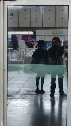 The cutest couple to me! 💕 #fuzan_me_cosplay #cos #rikka #fyp