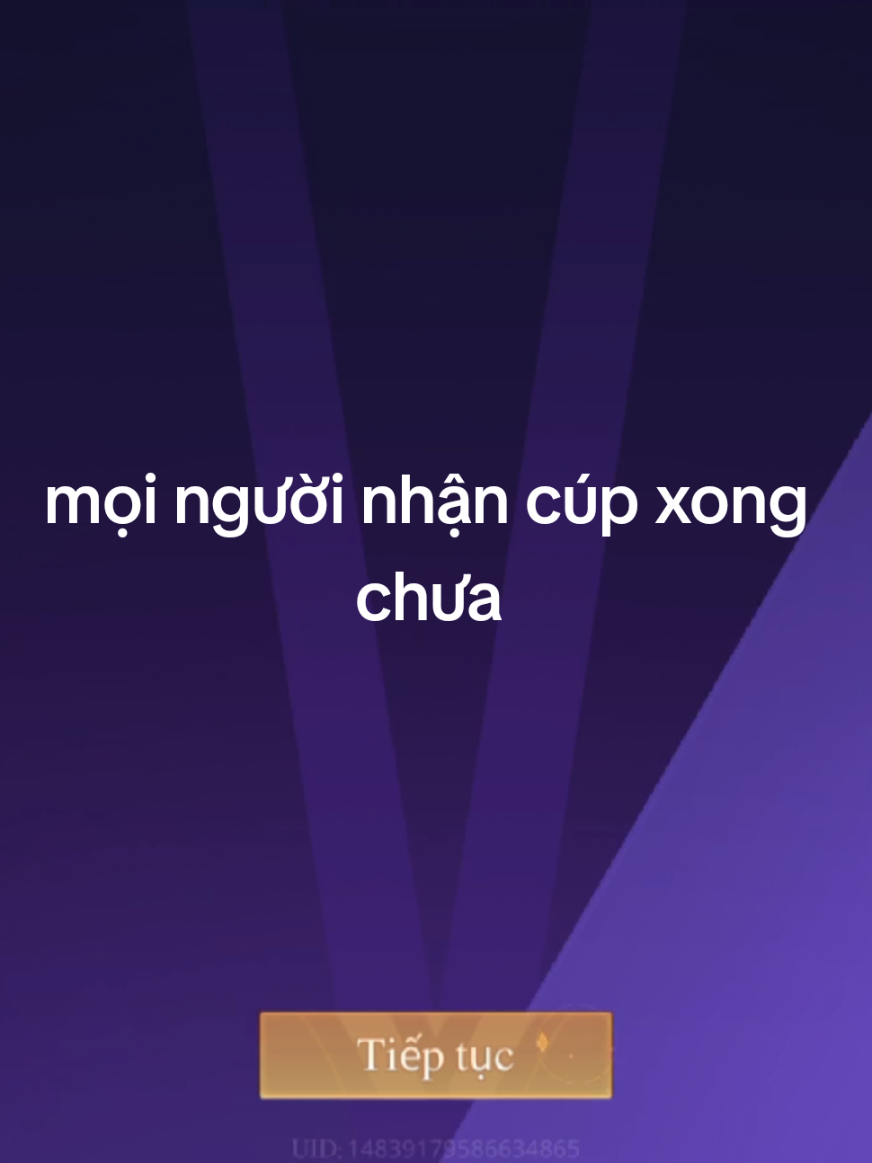 mọi người nhận cúp xong chưa #xuhuongtiktok #xuhuong #ti̇ktok #lienquanmobile 