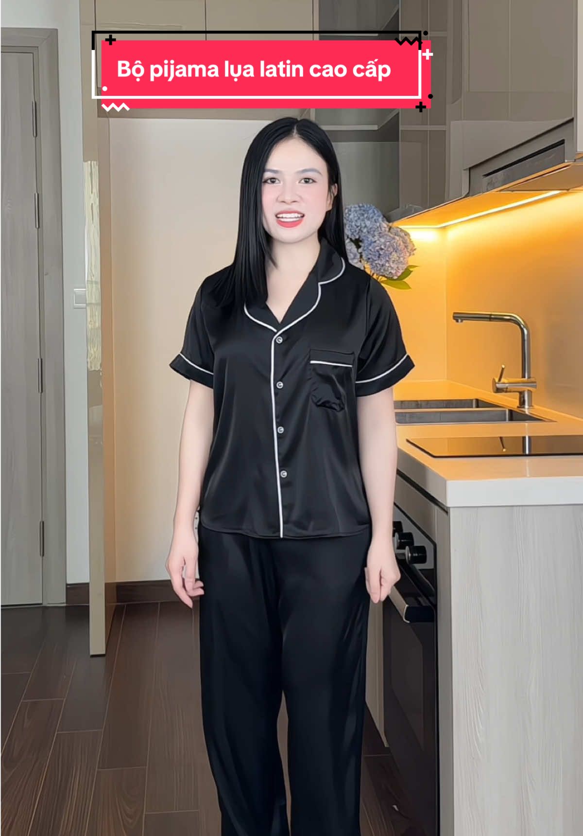 Bộ pijama lụa latin cao cấp 