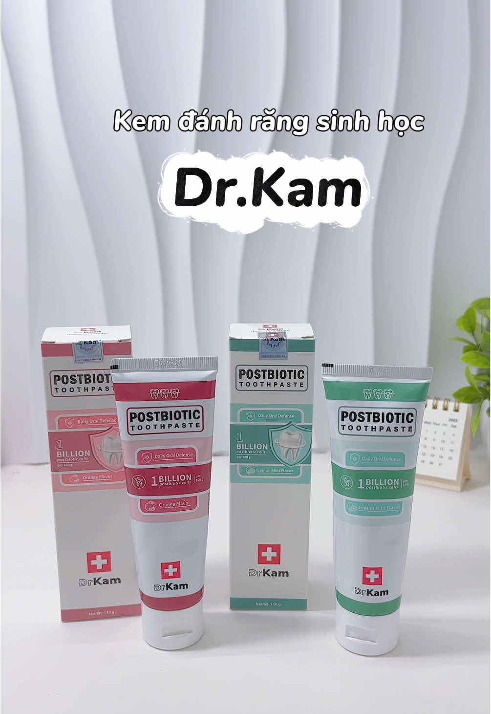 Răng trắng, miệng thơm. Không lo ê buốt nhaaa  Hashtag sẽ là: #drkam #hoimieng #nuocsucmieng #kemdanhrangsinhhoc #xuhuong 