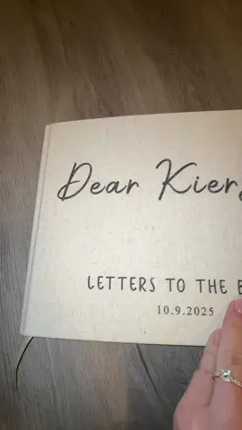 your sign to make a letters to the bride book for your sister on her wedding day 🤍💍 #letterstothebride #gift #wedding #weddingd 