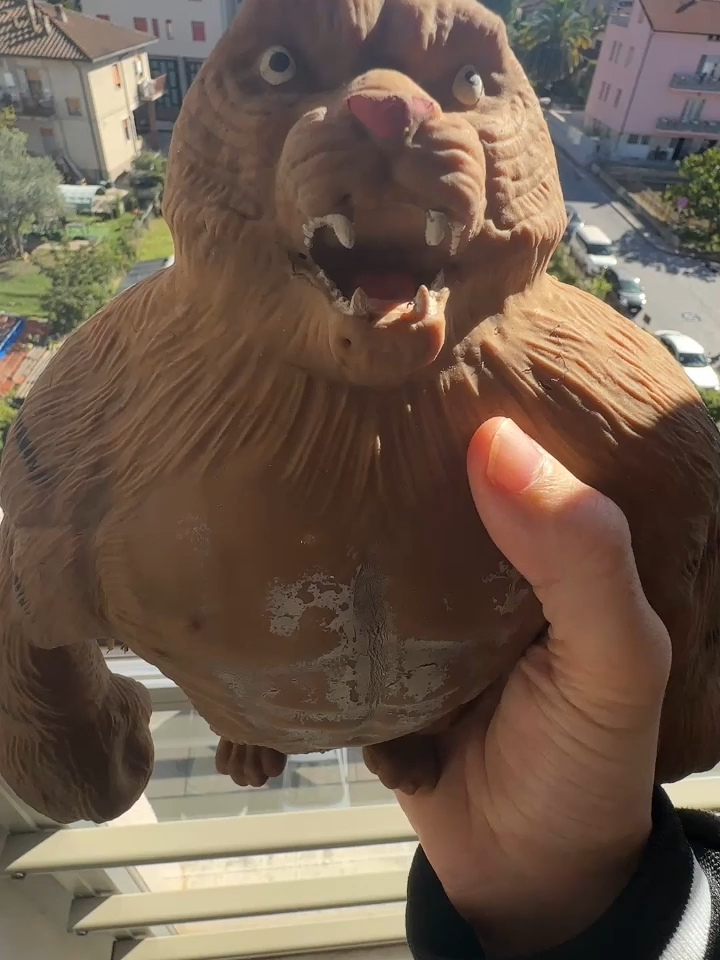 PRIMA GLI HO FATTO GUSTARE IL PANORAMA 🤗 #mrmonkey #monkey #toys #toy #giocattolo #1 #3