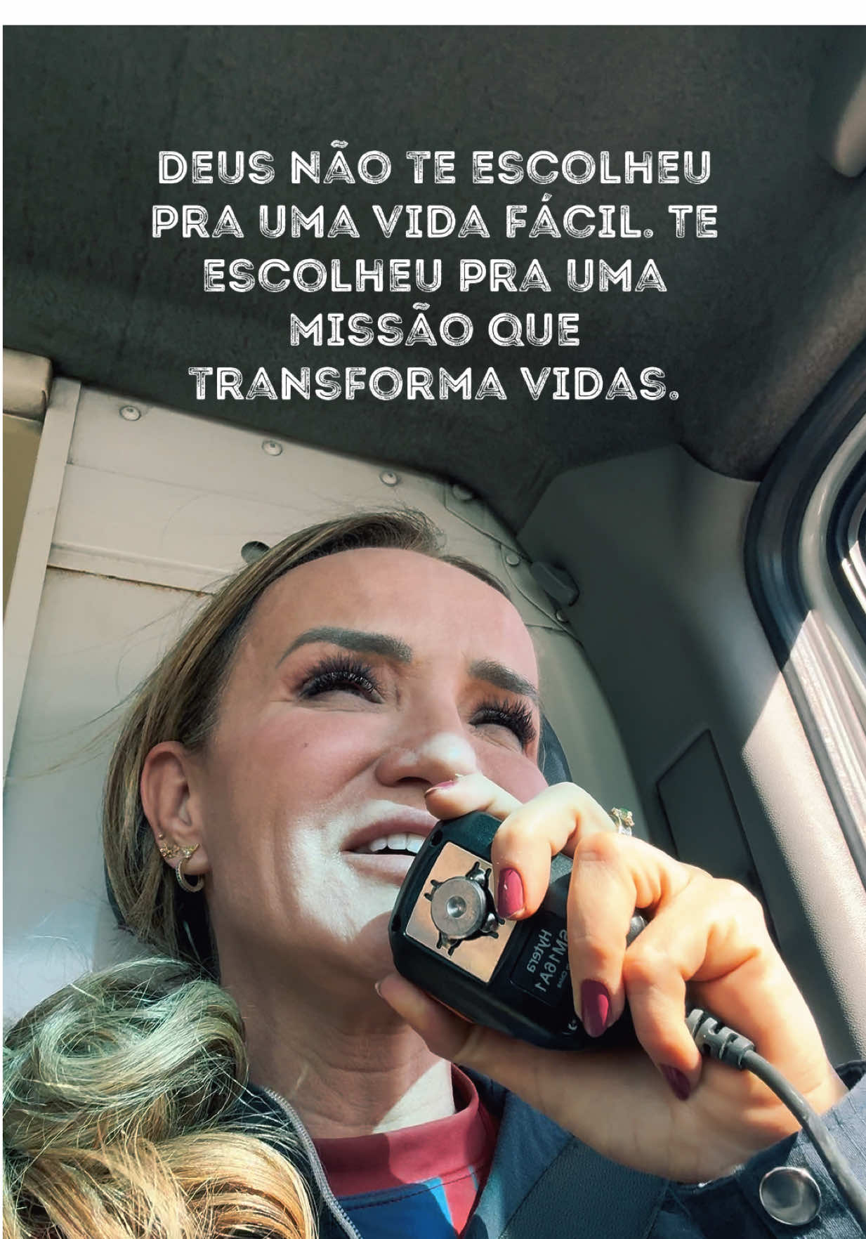 Deus não te escolheu pra uma vida fácil. Te escolheu pra uma missão que transforma vidas.