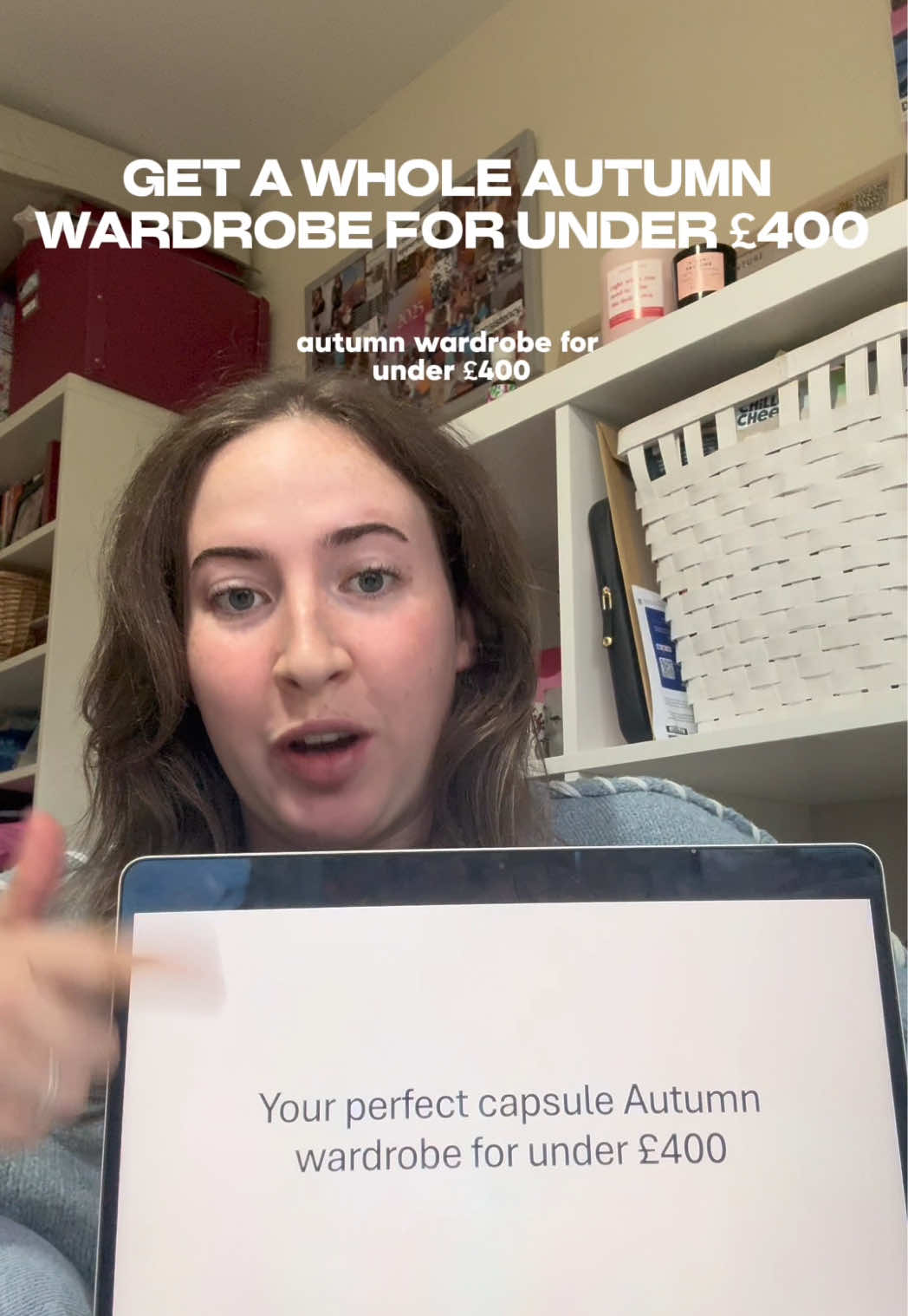 Making you a full autumn wardrobe for under £400 - Large coat (trench or wool) - Small coat (leather or quilted) - Cardigan - Cable knit jumper - Turtleneck - Straight leg jeans - Tailored trousers - Skirt (midi or mini) - Plain shirt - Long sleeve basic tops - Blouse with different material - Basic t shirts - Boots (knee high or ankle) - Basic shoe (ballet flat or loafer) - Trainers Additional - Scarf - Gloves - Hat - Belt - Blazer - Knit dress #autumn #fall #capsulewardrobe #autumnwardrobe #creatorsearchinsights 
