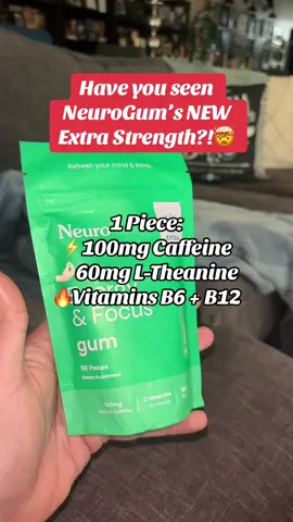#neurogum #energygum #focus #caffeine #ltheanine 