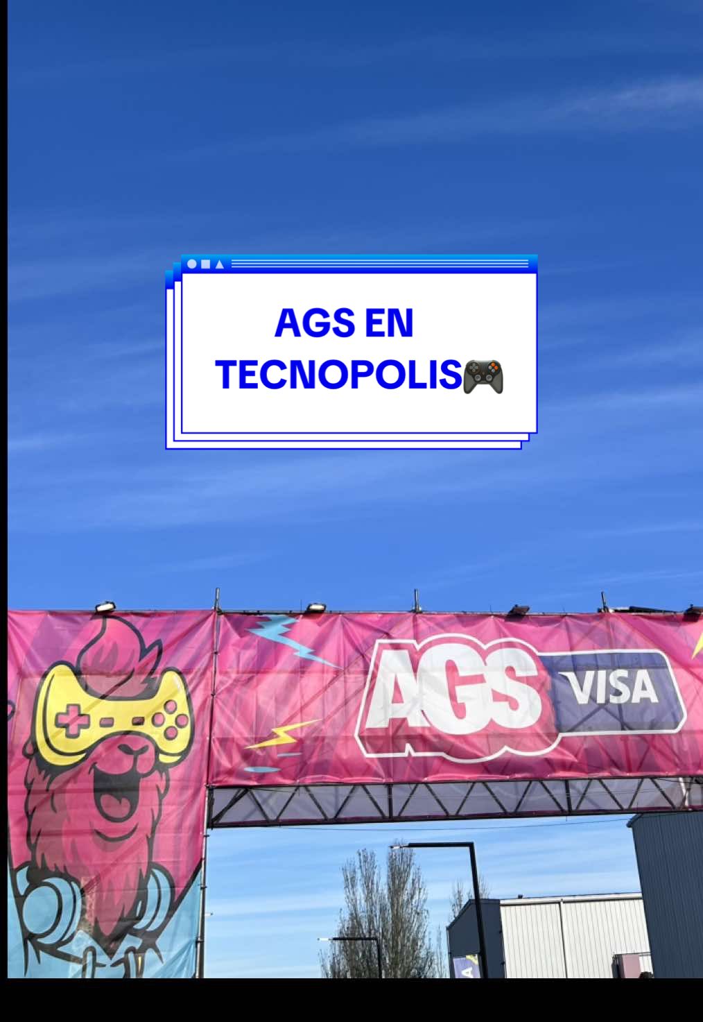 Fuimos al #AGS👾 en Tecnopolisssss.  El festival #gamer más locoooo y grande de la región. Hay de todooo, gaming, esports, música, cosplay y muchisimooo más 🤩.  #AGS #Gaming #Festival 
