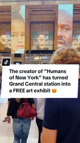 Grand Central Station has turned into a massive, FREE art exhibit thanks to Humans of New York Creator, Brandon Stanton 📸 This art exhibit is the largest free art installation that NYC has seen in the last 20 years, so you don’t wanna miss on “Dear New York”! 🎨 “Dear New York” 📍 Grand Central Station 🗓️ Until October 19th, 2025 . #nyc #humansofnewyork #nycart #freethingstodo #freethingstodoinnyc 