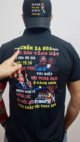 Chốn xa hoa tôi xin vắng mặt vì cha mẹ già tôi từ bỏ cuộc vui  #aothun #aodocla #hottrend #aothuninchu #aothuninhinh 