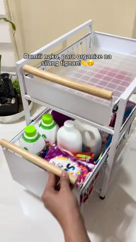 Bumili nako para mas, organized na silang tignan!👏🤭 #rackorganizersink #sinkshelve #sinkrackorganizer #fyp #trending 