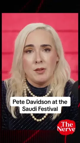 #MaureenCallahan unleashes on Pete Davidson joining the Saudi Festival despite his father’s 9/11 death. #thenerveshow #popculture #news 