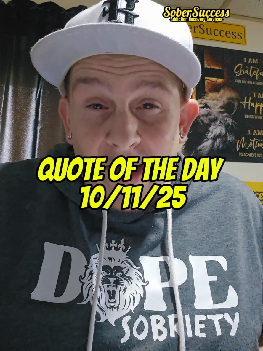 Daily Quote 📝 | 10/11/25 #MorningPrayer #MorningRoutine #DailyQuotes #SoberCoach #MotivationalQuotes 