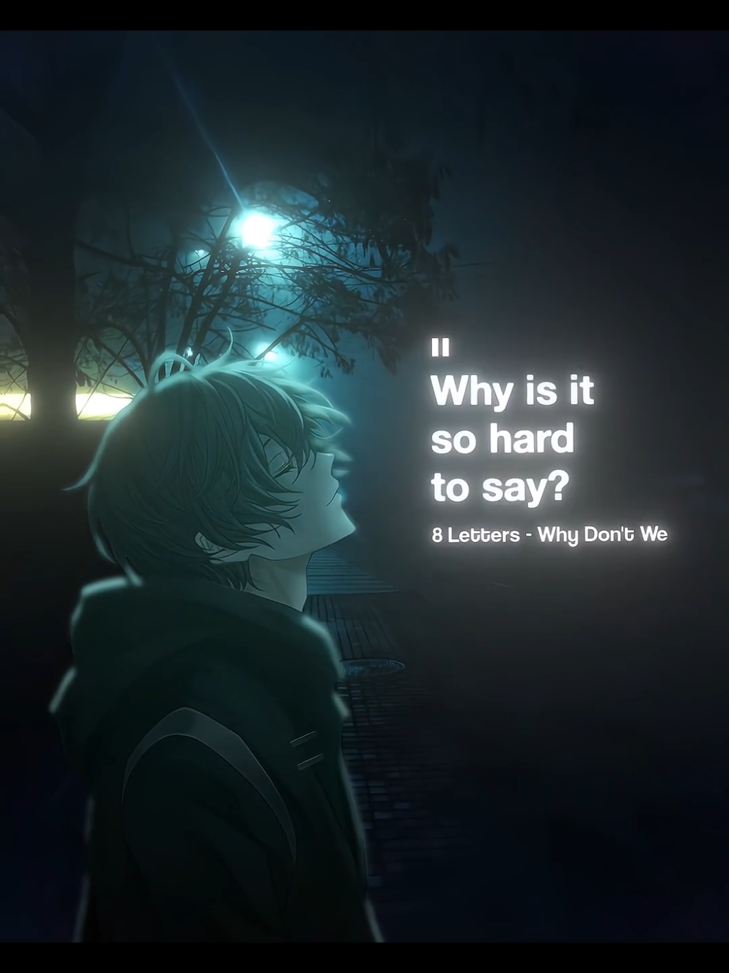 Why is it so hard to say?  #lyrics #100k #branda #zoldycknewera 