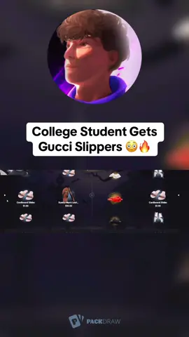 College Student Gets Gucci Slippers 😳🔥