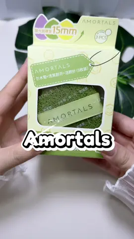 Bông mút rửa mặt Amortals #bongmutruamat #bongmut #amortals #unboxing #review 