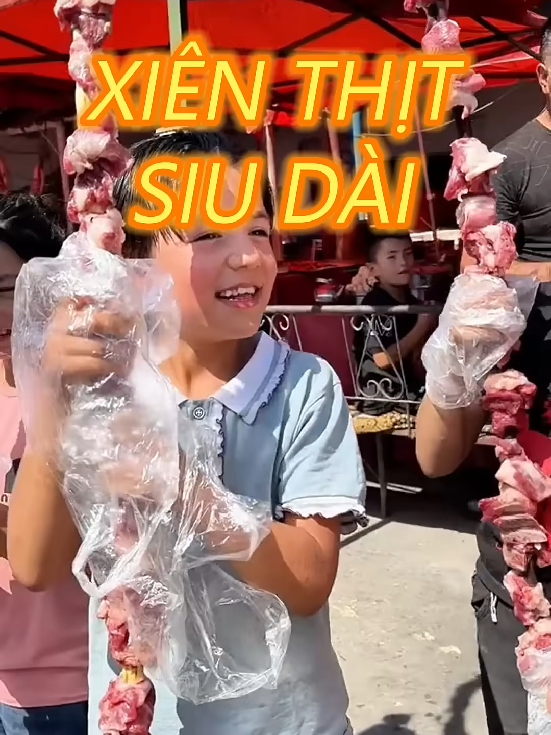 XIÊN THỊT ĐÔNG BẮC SIU DÀI#food #reels #fyp #streetfood #foodies #foryoupage❤️❤️ #maidiannha99 #LearnOnTikTok #foryou