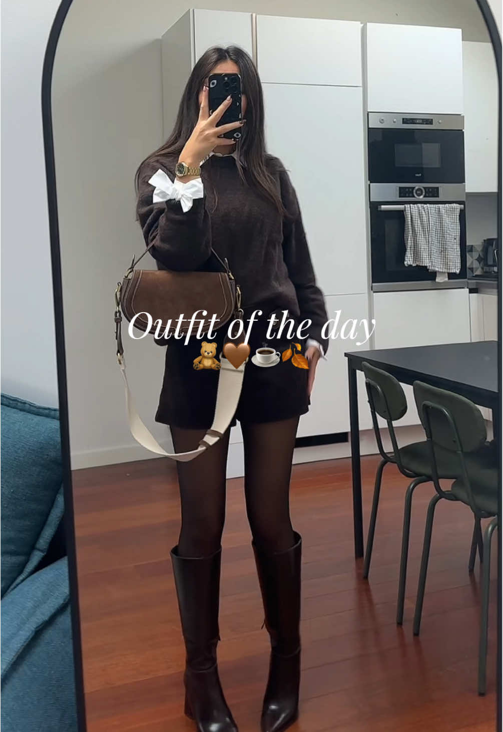 #OOTD #bottes #stradivarius #hm #shortvelour 