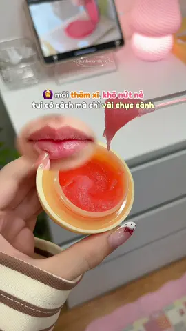 Đã là con gái thì nhớ chăm sóc môi mỗi tuần nha, tẩy tbc xong ủ một lớp thôi là thấy 💋 mềm mọng liền #unboxwithvie #begon #taytebaochet #ttbc #duongmoi 